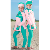 Kids Pink and Blue swim suits 9 